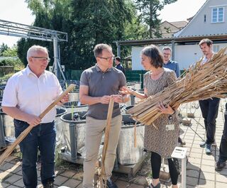 Besuch vom Bundesumweltminister Carsten Schneider im GMC (Foto: Greta Gaudig)